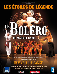 Affiche 1. Boléro Maurice Ravel. Forum de Liège. 1. 2012-11-22